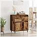 Credenza con cassetto Legno vecchio 60 x 35 x 70 cm - Foto miniatura 2