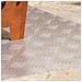 Dischi Quadrati 2 pcs Argento 90 x 50 cm Alluminio - Foto miniatura 3