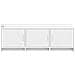 Mobile TV 130 x 33 x 47 cm Bianco Legno ingegnerizzato - Foto miniatura 4