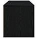 Mobile TV Rovere Nero 120x34x37 cm in Legno Multistrato - Foto miniatura 7