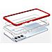 Trasparente Samsung Galaxy S21 + 5g (s21 Plus 5g) Custodia 3 In 1 Con Cornice, Cover In Gel, Rossa - Foto miniatura 1