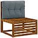 Cuscino per schienale di pallet VIANEN 100% Poliestere Blu - Foto miniatura 2