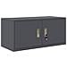 Armadio 2 pz Antracite 90 x 40 x 180 cm Acciaio Bloccabile - Foto miniatura 5