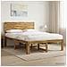 Letto matrimoniale con testiera ROSTOCK Bianco 120 x 200 cm - Foto miniatura 2