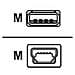USB-A TO USB MINI-B CABLE - Foto miniatura 1