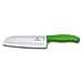 Coltello Santoku con manico Fibrox verde - Foto miniatura 1
