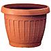 Vaso Terra Diametro Cm. 45 Colore Terracotta - Foto miniatura 3