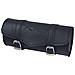 Borsa Barilotto Rigido Porta Attrezzi Forcella Moto Custom Chopper Nero - Foto miniatura 2