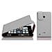 Custodia Compatibile Con Nokia Lumia 720 In Magnesio Bianco - Coperchio Protettivo In Design Flip Realizzato In Similpelle Testurizzata - Foto miniatura 1