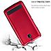 Custodia Compatibile Con Sony Xperia E1 In Rosso Metallico - Coperchio Protettivo In Silicone Tpu Flessibile - Foto miniatura 4