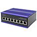 Industrial 8-port Fast Ethernet Switch Din Rail - Extended Temp. Range - Foto miniatura 2