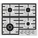 Piano Cottura GM663XB a Gas 4 Fuochi Gas Colore Acciaio Inossidabile - Foto miniatura 1