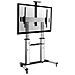 650605 base da pavimento per tv a schermo piatto 2,54 m (100) Portable flat panel floor stand Alluminio - Foto miniatura 5