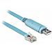 63289 cavo di interfaccia e adattatore USB 2.0 Type-A RJ45 Blu - Foto miniatura 1