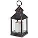 Lanterna A Candela Edm Led - Stile Vintage - 10,5 X 10,5 X 23 Cm - 71654 - Foto miniatura 1