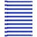 Paravento Da Balcone Blu E Bianco 120x400 Cm In Hdpe - Foto miniatura 1