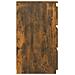 Comodino Rovere Fumo 40x35x62,5 Cm In Legno Multistrato - Foto miniatura 3