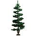 Albero di Natale a Spirale con Vaso e LED Verde 120 cm PVC - Foto miniatura 4