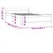 Giroletto In Legno Massello 120x190 Cm 4ft Small Double - Foto miniatura 6