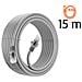 Cavo Di Rete Ethernet Rj45 Categoria 6 Connessione Veolce 15 Metri Grigio - Foto miniatura 5