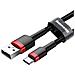 Cafule Cavo Usb 2 M Usb A Usb C Nero, Rosso - Foto miniatura 4