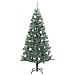 Albero Di Natale Artificiale Con 300 Led Palline E Neve 240 Cm - Foto miniatura 4