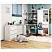 Scrivania ad angolo TED, 80x80x74 cm, Colore Bianco - Foto miniatura 5