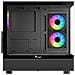 Case SHowbui 42B Tower / Micro-ATX / Mini-ITX 2 Porte USB 3.2 Gen 1 Colore Nero - Foto miniatura 3