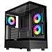 Case SHowbui 42B Tower / Micro-ATX / Mini-ITX 2 Porte USB 3.2 Gen 1 Colore Nero - Foto miniatura 1