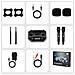 Doppio Microfono Wireless Professionale Con Ricevitore Fisso Black - Foto miniatura 5