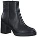Black Casual Closed Booties Stivaletti Sintetico E Tessile Scarpe Donna Nero Eu 40, 5-25324-41 001 - Foto miniatura 1