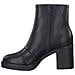 Black Casual Closed Booties Stivaletti Sintetico E Tessile Scarpe Donna Nero Eu 40, 5-25324-41 001 - Foto miniatura 3