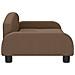 Divano per Bambini Marrone 70x45x30 cm in Tessuto - Foto miniatura 2