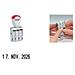Datumstempel Classic 54070 18x3mm Silber - Foto miniatura 1