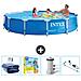 Piscina Fuori Terra - In Giro - 366x366x76 Cm - Blu - Include Accessori Coordinati Cb12 - Foto miniatura 1