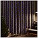 Lusso Casadino -  Tenda Luci A Ghiaccioli 3x3m 300 Led Blu 8 Funzioni - Foto miniatura 6