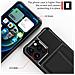 Custodia Nera Per Iphone 14 Con Porta Carte, Cover Protettiva Antiurto Compatibile Con Iphone 14 Iphone14 - Foto miniatura 3