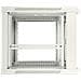 Extralink Armadio per montaggio su rack 9U 600x450 ASP Grigio fissaggio al muro, porta di metallo, Da parete, 9U, 55 kg, Lucchetti, Griglie, Grigio - Foto miniatura 5