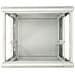 Extralink Armadio per montaggio su rack 9U 600x450 ASP Grigio fissaggio al muro, porta di metallo, Da parete, 9U, 55 kg, Lucchetti, Griglie, Grigio - Foto miniatura 6