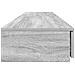 Cassetti per Letto Grigio Sonoma 180x36,5x16,5 cm in Legno Ingegnerizzato - Foto miniatura 7
