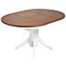 Tavolo Da Pranzo Estensibile Akron Frassino Marrone 106/150 Cm 106 Cm Legno - Foto miniatura 2