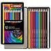 aquacolor - Matita colorata acquarellabile - ARTY - Scatola in Metallo da 12 - Colori assortiti - Foto miniatura 1