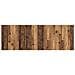 Testata con Comodino 3 pcs Legno vecchio Legno multistrato - Foto miniatura 5