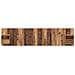 Testata con Comodino 3 pcs Legno vecchio Legno multistrato - Foto miniatura 7