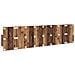 Testata con Comodino 3 pcs Legno vecchio Legno multistrato - Foto miniatura 9