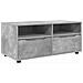 Mobile TV Grigio cemento 100 x 48 x 43 cm Legno multistrato - Foto miniatura 1