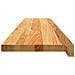 Gradini 8 pz Marrone Chiaro 120x25x2 cm Legno Massello Rovere - Foto miniatura 6