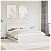 Struttura del letto Bianco 160 x 200 cm Legno Ingegnerizzato - Foto miniatura 2