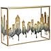 Tavolo Consolle Natura 1-multicolore-metallo-110x38,5x81 Cm - Foto miniatura 1