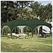 Tenda per feste a pop-up 575 x 288 x 245 cm Verde - Foto miniatura 2